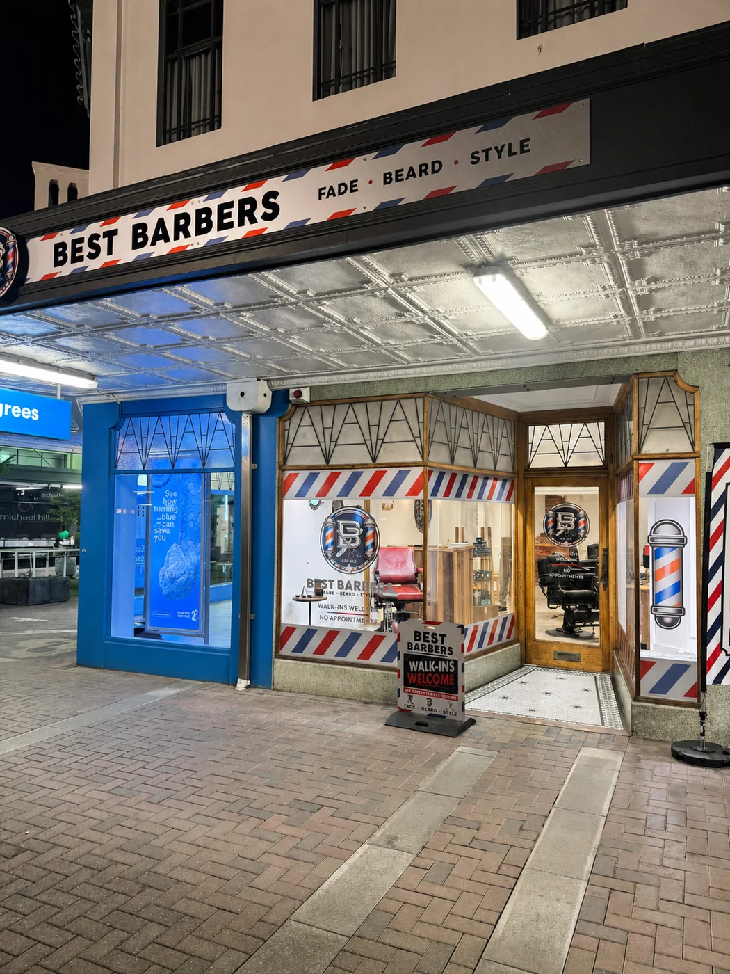 Best Barbers shopfront